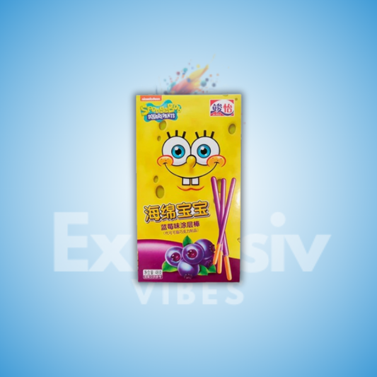 JUNYI Spongebob Bar Blueberry