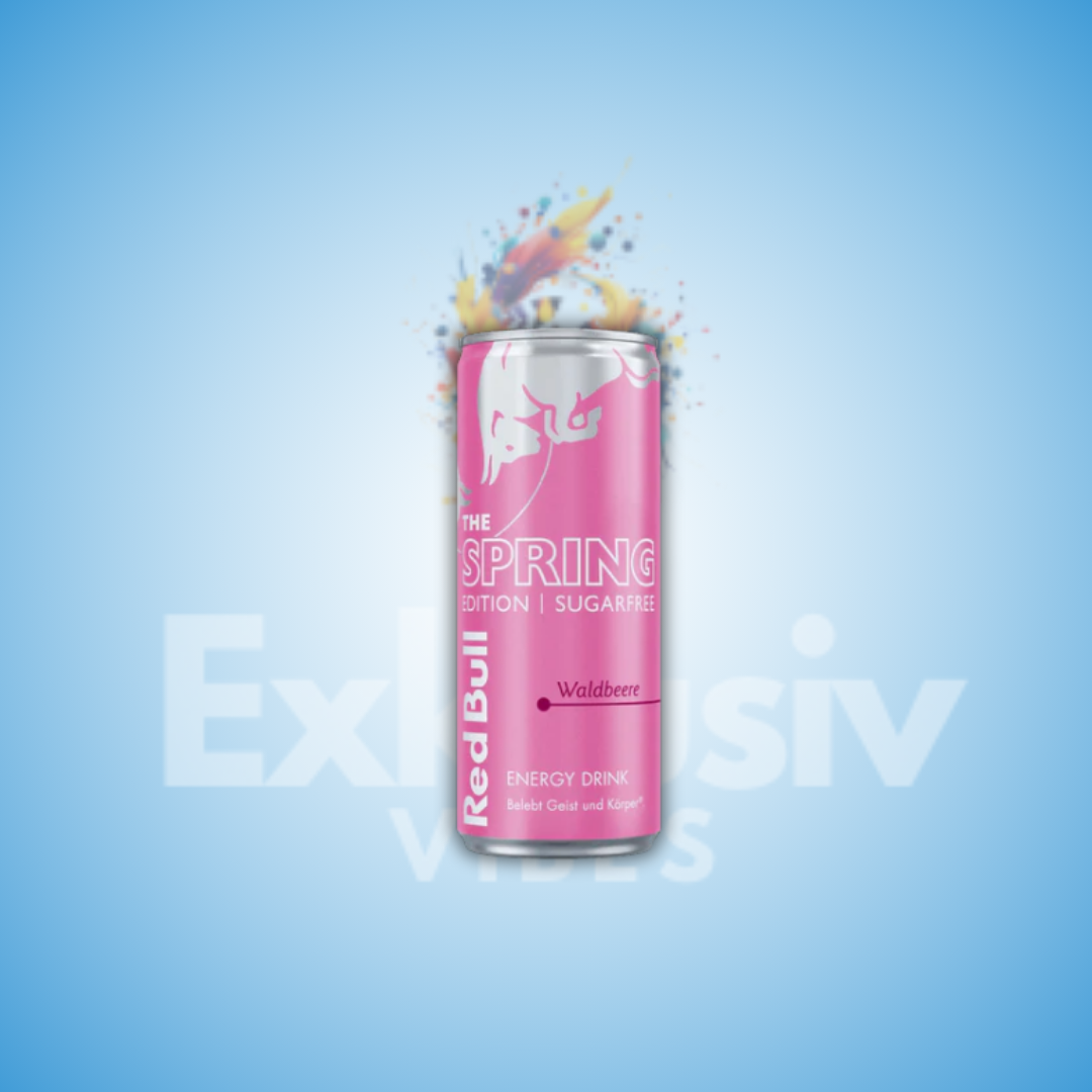 Red Bull Rose Spring Edition Pink