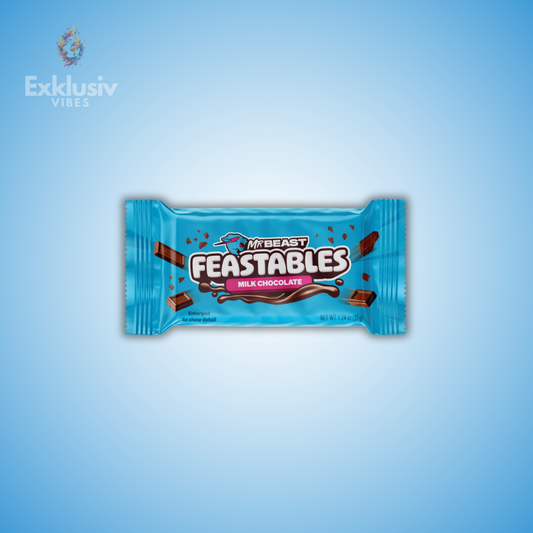 MrBeast Feastables Barre de chocolat au lait