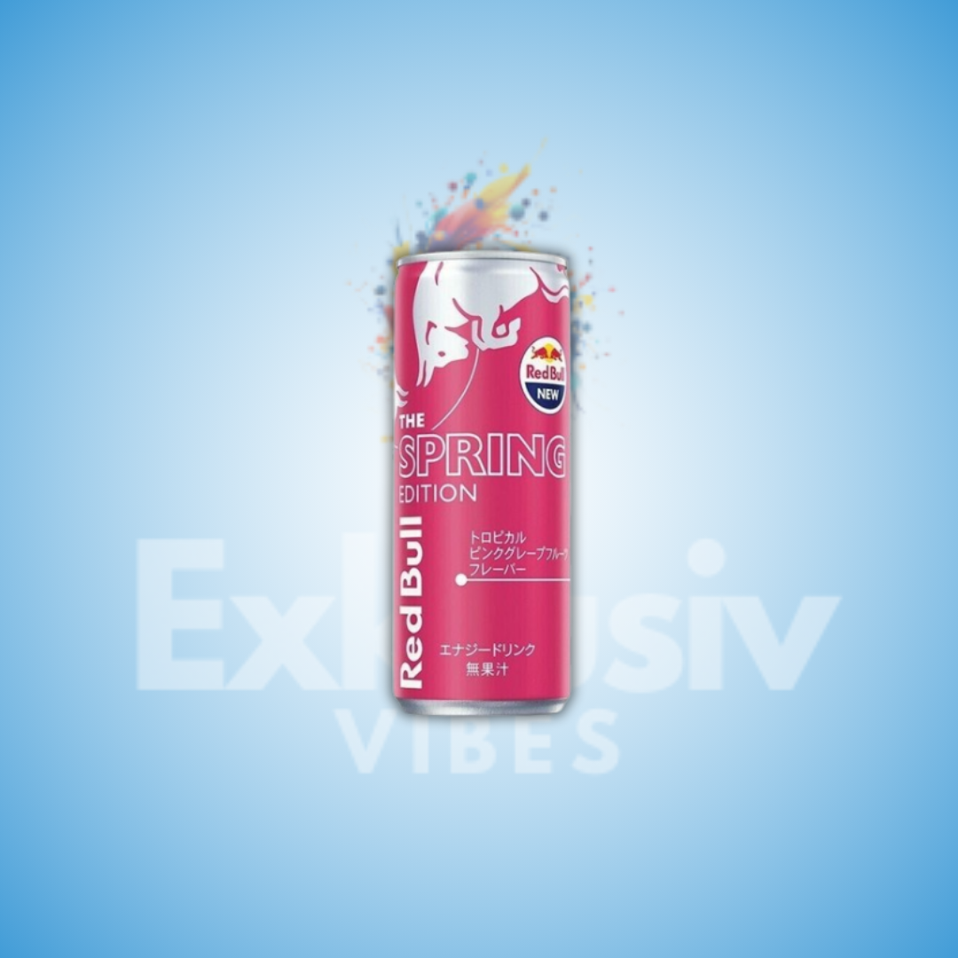 Red Bull Grapefruit Pink Tropical - Spring Edition