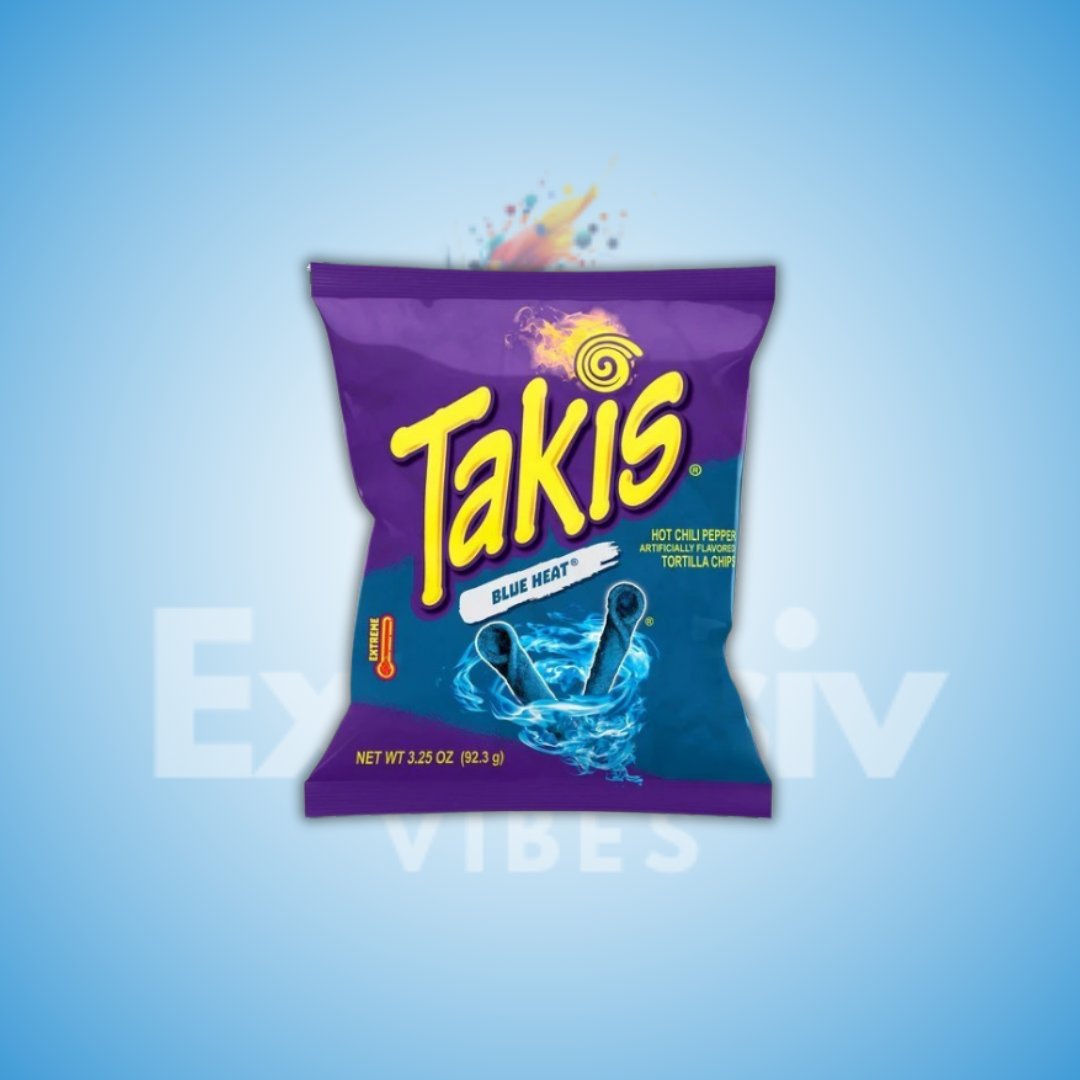 Takis Blue Heat