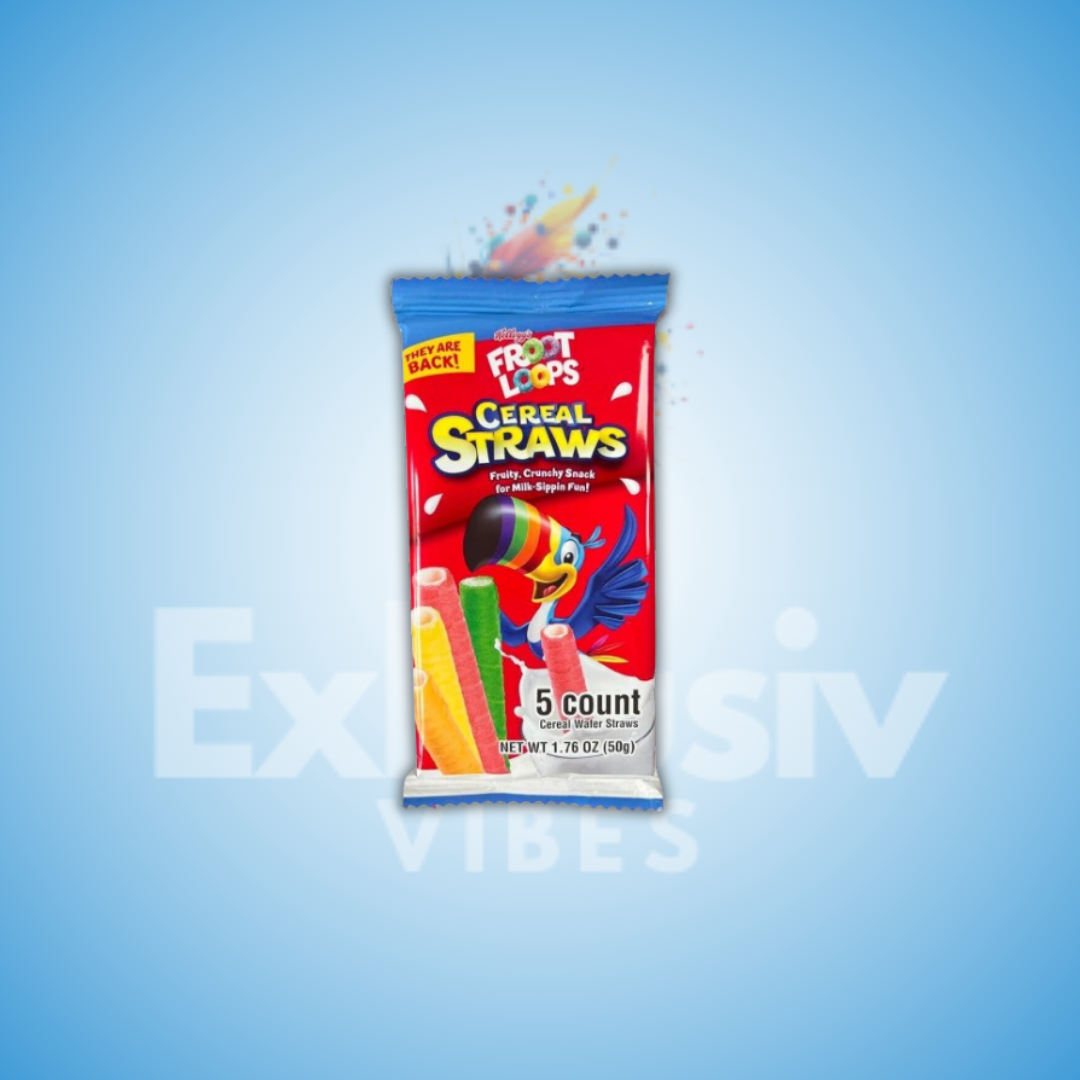 Froot Loops Cereal Straws